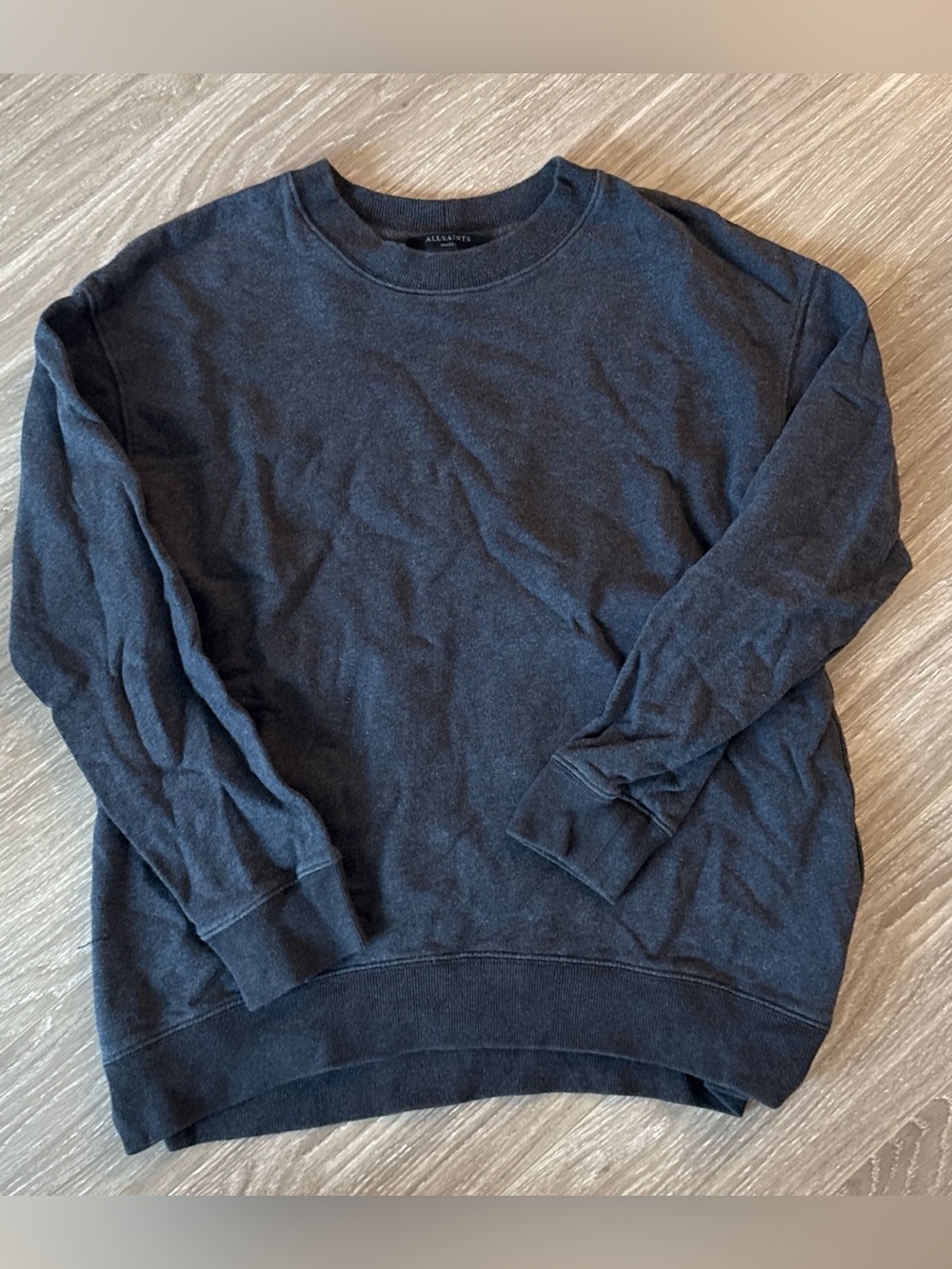 All Saints Women’s Crewneck Sweater - Charcoal